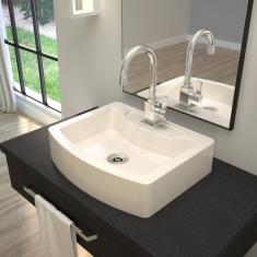 Kit Cuba RT41 com Torneira Luxo 1195 e Válvula 1 Polegada Compace Bege