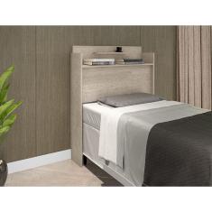 Cabeceira box Solteiro Thayna Amarula 88 cm  - Framar Móveis