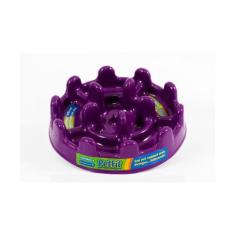 Comedouro Lento Mini PetFit Pet Games Roxo Cães e Gatos