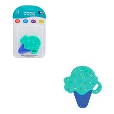 Mordedor De Silicone Azul Sorvetinho - Unik