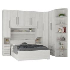 Dormitório Queen Size Sem Cama 1219s Carvalho Claro