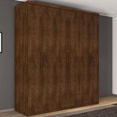Guarda Roupa Dubai Casal Seis Portas Malbec