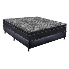 Cama Box E Colchão Iso Nanolastic Black – Viíuva (128x188) - Ortobom