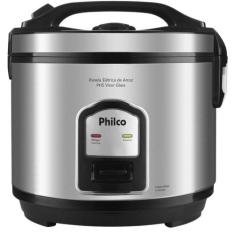 Panela Elétrica de Arroz Inox Philco PH5P 400W Visor Glass, 110V