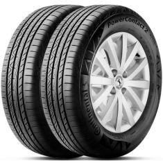 Kit 2 Pneu Continental Aro 16 185/55r16 83v Fr PowerContact2 - Contine