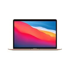 MacBook Air (de 13 polegadas, Processador M1 da Apple com CPU 8‑core e GPU 7‑core, 8 GB RAM, 256 GB) - Dourado