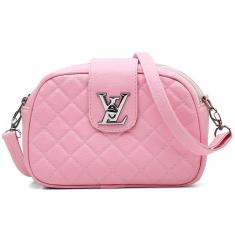 Bolsa Transversal Feminina Rosa