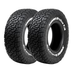Kit 2 Pneus XBRI Aro 18 33X12.50R18 Brutus TA Letras Brancas 10 Lonas 118Q