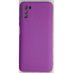 Capa Case Capinha S20 FE Samsung Silicone Aveludado - CC, Roxo