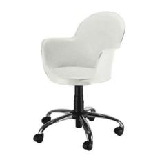 Cadeira Giratória Base Cromada Linha Polipropileno Moon - Design Offic