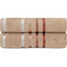 Jogo de Toalhas 2 Peças Banhão Gigante Fio Penteado Lumina Karsten