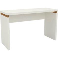 Mesa de Escritorio Viena 1,20 mt cor Off White com Freijo - 51880