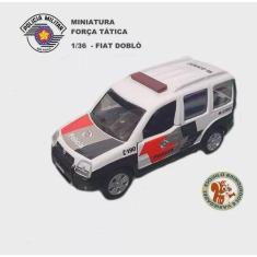 Miniatura Polícia Militar Pm Fiat Doblo Adventure - Toys