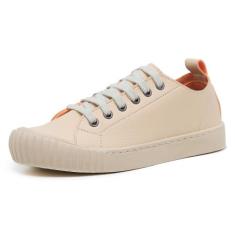 Tenis Casual Flatform Feminino Com Cadarço Palmilha EVA Macia Basico C