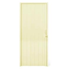 Porta Sanfonada PVC Plastilit 0,70x2,10m - Bege