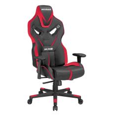 Cadeira Gamer MX8 Giratoria Preto/Vermelho - MYMAX