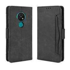 For Nokia 7.2/6.2 Wallet Style Skin Feel Pattern Leather Case ，with Separate Card Slot