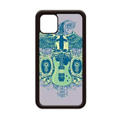 Capa com estampa de instrumentos musicais Jazz para iPhone 11 Pro Max para Apple Mobile Case