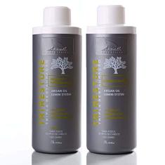 Kit Tri Restore Shampoo e Condicionador Aramath 1L