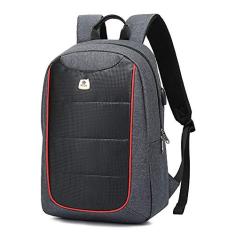 Mochila para laptop durável, bolsa de negócios mochila de viagem à prova d'água, bolsa grande de livros universitários com porta de carregamento USB, bolsa de computador para homens e mulheres ao ar livre