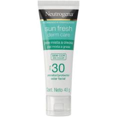 Protetor Solar Facial Neutrogena Sun Fresh Derm Care Sem Cor Fps30 40G