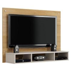Painel Para Tv Atena Cinamomo Off White - Valdemóveis