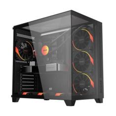 Gabinete Gamer Forcefield Max Black Vulcan - Gffmaxbv - Pcyes