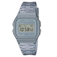 Relógio Feminino Casio Vintage Standard F-91Ws-8Df Cinza