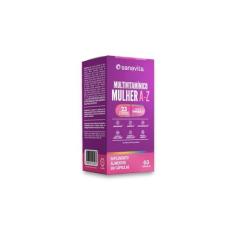 Sanavita Multivitamínico A-Z com Ômega 3 - Suporte Nutricional Completo - 60 Cápsulas