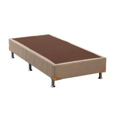 Cama Box Base Solteiro Universal Suede Clean (88x188x20) - Ortobom