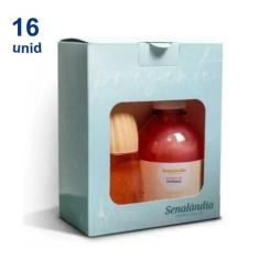 16 Kit Presente Embalado Festividades Ano Firma: 1 Sabonete 250ml + 1 