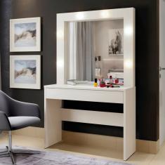 Penteadeira Camarim 180 X 110,3cm Requinte Off White