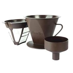 Coador de Café Conjunto Plástico R13 Amelia