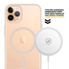 Case Capa Capinha Magsafe para iPhone - Gshield, Rosa Para iPhone 11 p