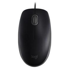 Mouse com fio USB Logitech M110 com Clique Silencioso, Design Ambidest