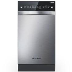 Lava-Louças de Embutir Brastemp BLF10BR 10 Serviços Inox com Painel Digital Classificação a 220V
