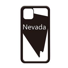 Capa para iPhone 12 Pro Max Mapa dos Estados Unidos da América para Apple Mini Mobile Case