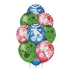 BALAO LATEX PREMIUM AVENGERS ANIMATED 12 pol 10 un.