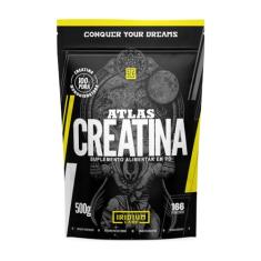 Iridium Labs Creatina Atlas 100% Pura - 500g - 166 doses - Monohidratada - Energia Resistência Força