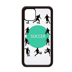 Contorno de futebol esportivo para iPhone 12 Pro Max capa para Apple Mini Mobile Case Shell
