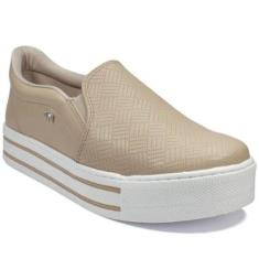 Tenis Via Marte Slip-On Napa Feminino 23-8601-01-Feminino
