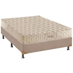 Cama Box Casal: Colchão Molas Anjos Hotelaria Superlastic Hotel + Base
