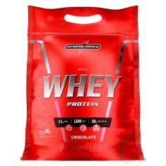 Integralmedica - Hipercalórico - Nutri Whey Protein Chocolate - Pouch 900g - Fonte de Proteínas e Carboidratos - Suplemento Alimentar, Ganho Muscular e Recuperação Pós-Treino - Super Mass Gainer