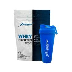 Whey Protein Health Time Isolado Concentrado 2,1 Kg + coqueteleira, BA