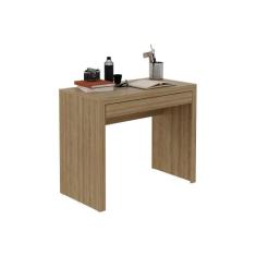 Mesa de Computador ME4107 c/ 1 Gaveta Amêndoa - Tecno Mobili