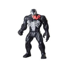Boneco Marvel Olympus Venom 24cm Hasbro, Branco, Preto e Vermelho, Mar