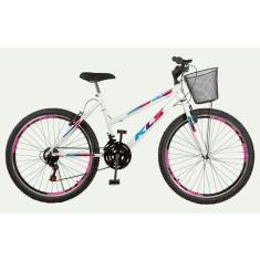 Bicicleta Aro 26 Kls Sport Gold  V-Brake Mtb 21V Feminina-Feminino