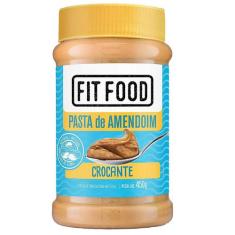 Pasta De Amendoim Crocante Fit Food 450G