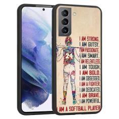 Capa compatível com Samsung Galaxy S23 - Capa protetora fina de TPU à prova de choque para mulheres e meninas