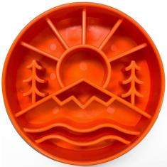 Comedouro Lento Great Outdoors eBowl SodaPup Para Cachorro - Laranja